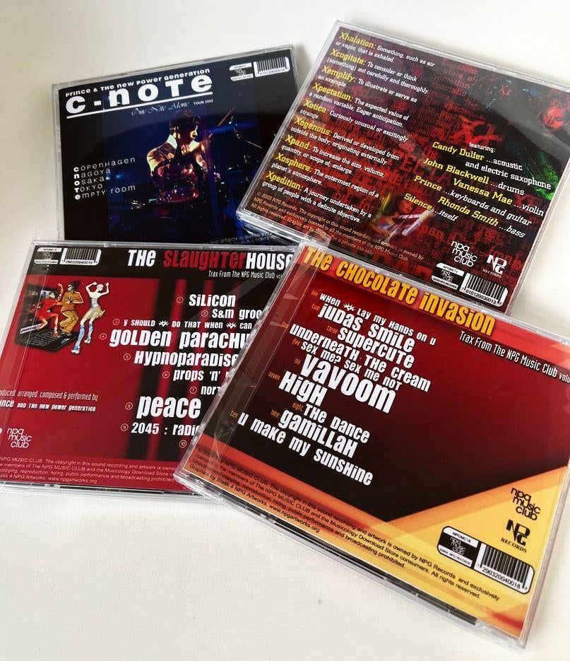 Prince NPG SET (Slaughter,Chocolate, C-Note, Xpectation) 4CD, Cd's en Dvd's, Cd's | Pop, Verzenden, 2000 - 2009, Nieuw in verpakking