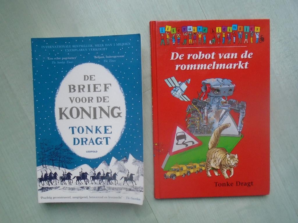 de robot v/d rommelmarkt & brief voor de koning, Boeken, Ophalen of Verzenden, Zo goed als nieuw, Tonke Dragt, Fictie algemeen