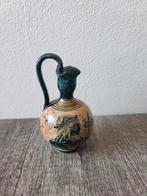Griekse Museumreplica Vaas - Oinochoë - Zeus - Handbeschilde, Antiek en Kunst, Ophalen of Verzenden