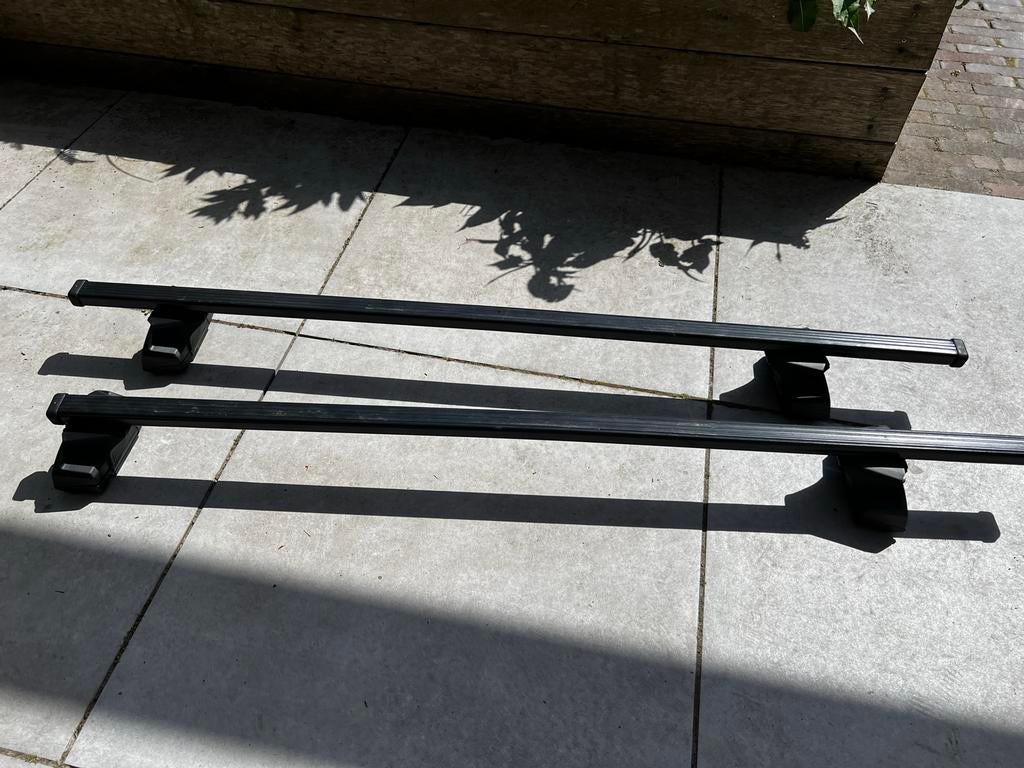 Thule dakdragers voor BMW X1-7, 2 & 3 serie met flush rail, Auto diversen, Dakdragers, Ophalen, Gebruikt