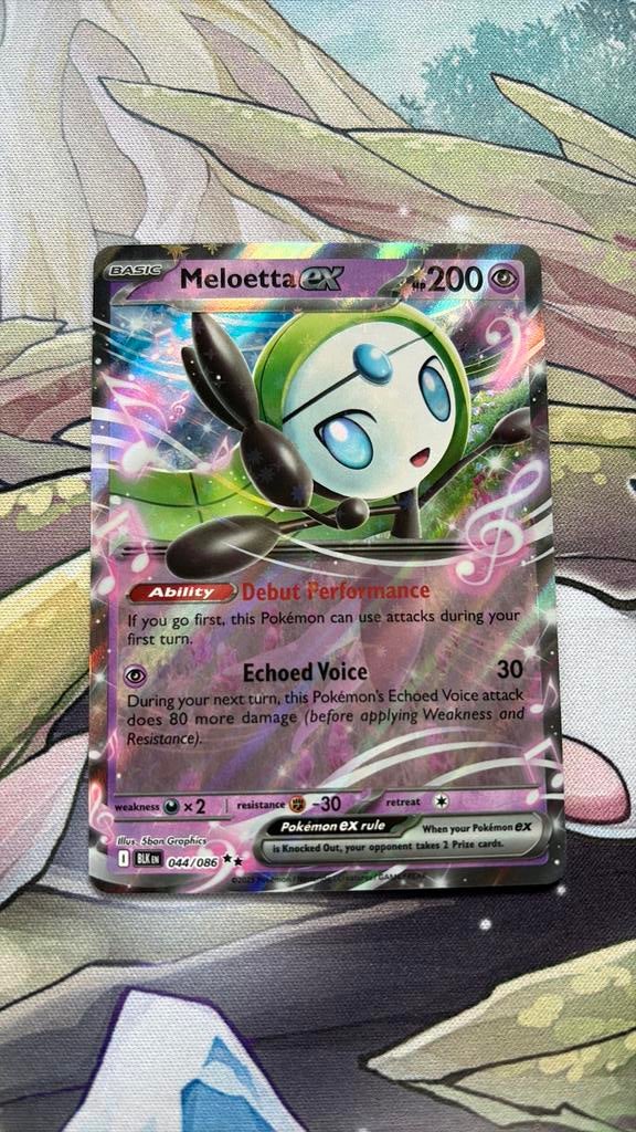 Meloetta EX 044/086 black bolt, Ophalen of Verzenden