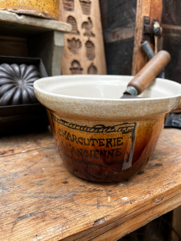 Franse patébak ovale ovenschaal charcutterie slagersbak, Ophalen of Verzenden