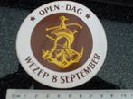 sticker open dag wezep logo embleem genie leger, Verzamelen, Verzenden, Zo goed als nieuw, Bedrijf of Vereniging