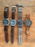 4 mooie horloges te koop, Overige materialen, Gebruikt, Polshorloge, Overige materialen