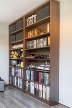 6x IKEA Billy boekenkast met bovendelen en Oxberg deuren, Huis en Inrichting, Kasten | Boekenkasten, Ophalen, 200 cm of meer, 25 tot 50 cm