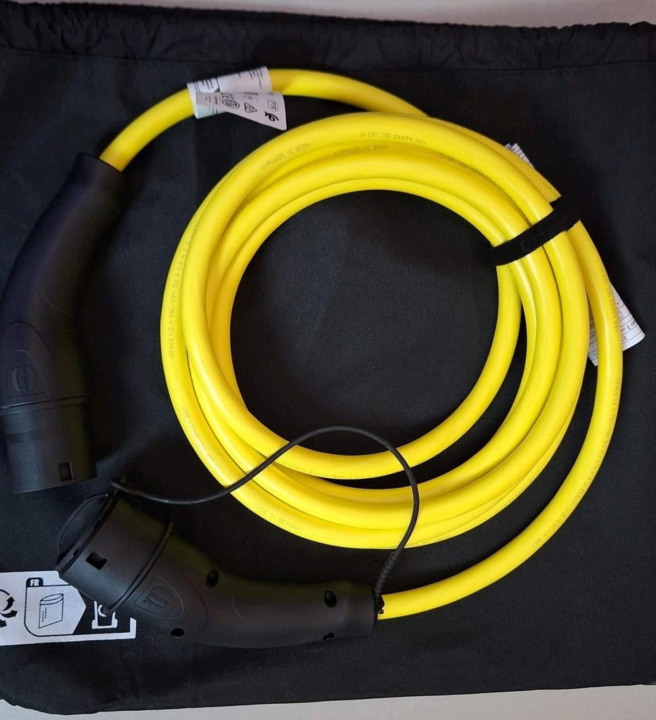 Nieuwe Laadkabel Type 2 Mode 3 voor Elektrische Auto, Ophalen, Nieuw, Laadkabel