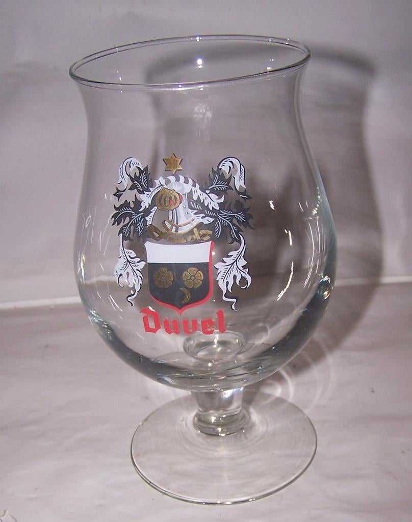 Mooi Duvel bierglas/bokaal. Nieuwstaat., Ophalen of Verzenden, Zo goed als nieuw, Bierglas