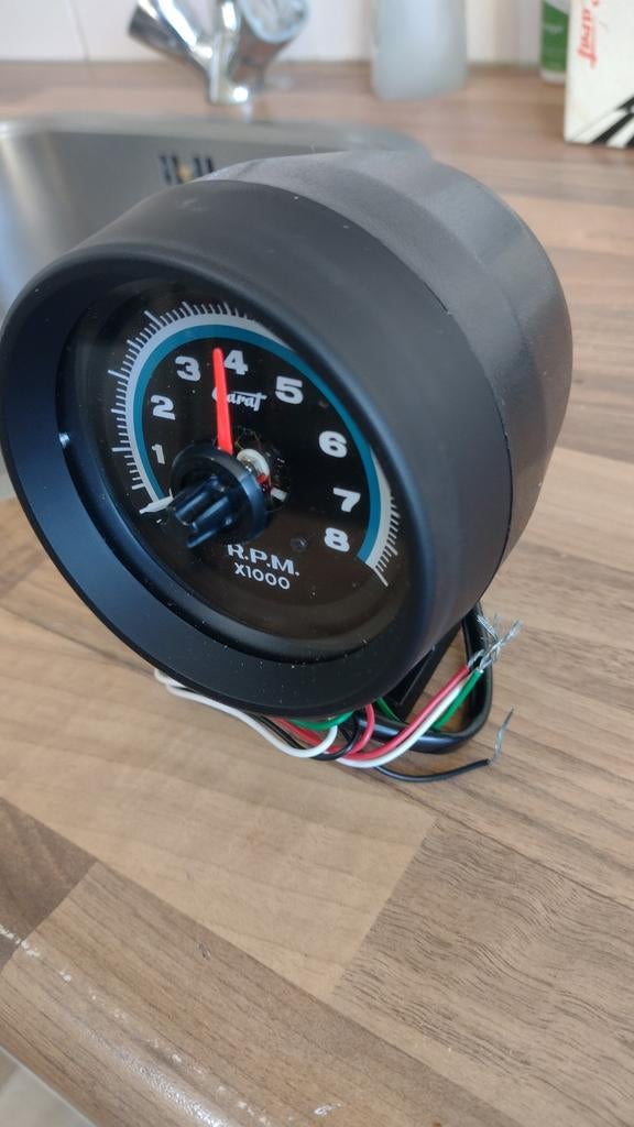 Vintage carat Toerenteller RPM X1000 - Nieuw in Doos, Auto diversen, Ophalen of Verzenden