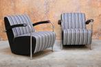 ZGANieuw twee stoffen Leolux Scylla design fauteuils