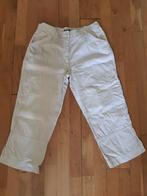 Closed 7/8 broek crèmekleur mt 46 (nlse maat 40) 100% katoen, Maat 38/40 (M), Beige, Ophalen of Verzenden, Zo goed als nieuw