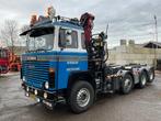 (Combinatie) 1980 Scania LBFS 141 S46 V8 Vrachtwagen met laa, Scania, Overige brandstoffen, Bedrijf, Te koop