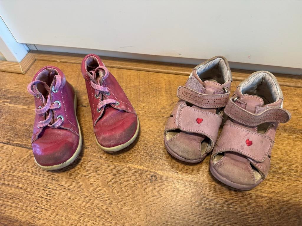 Meisjesschoenen maat 23 (2 paar), Ophalen of Verzenden, Gebruikt, Meisje, Schoenen