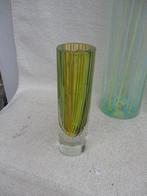 Drie Murano glas vazen / cilinder vorm, Ophalen of Verzenden