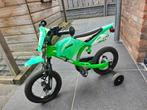 Leuke kindermotorfiets met zijwieltjes, Ophalen, Zijwieltjes, Gebruikt, Onbekend