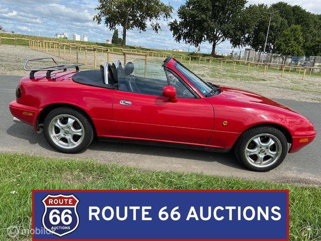 Mazda MX-5 1.8 NA | 1994 | Route 66 Auctions, Auto's, Overige carrosserieën, Zwart, Bedrijf, Handgeschakeld