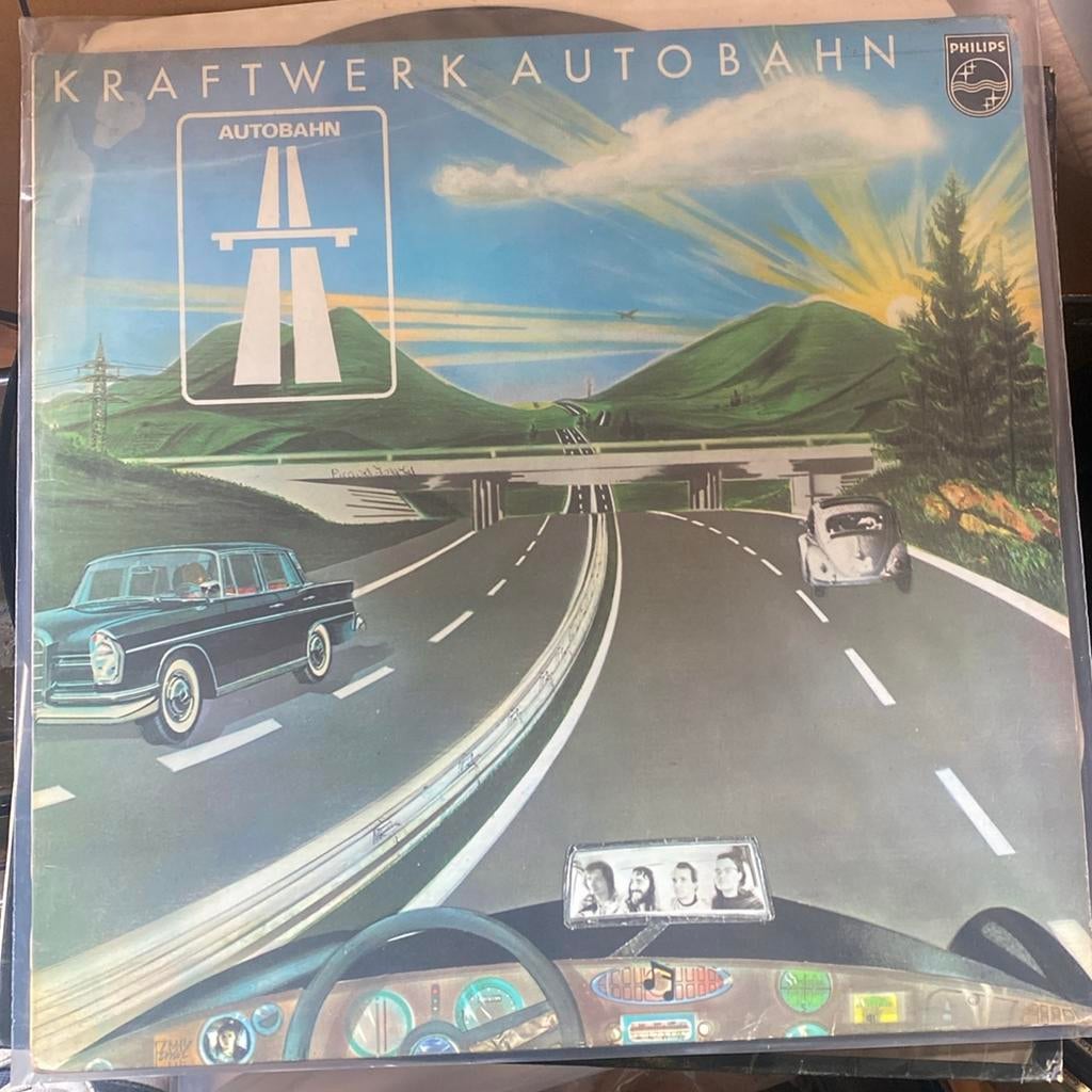 Lp kraftwerk autobahn, Ophalen of Verzenden, Zo goed als nieuw, 12 inch