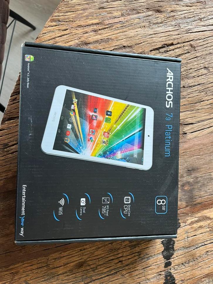 Archos Platinum, Computers en Software, Android Tablets, 8 inch, 16 GB, Uitbreidbaar geheugen, Ophalen