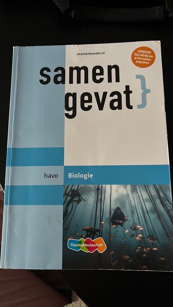 Samengevat biologie 2024/2025, Boeken, Schoolboeken, Ophalen of Verzenden, Gelezen, HAVO, Biologie