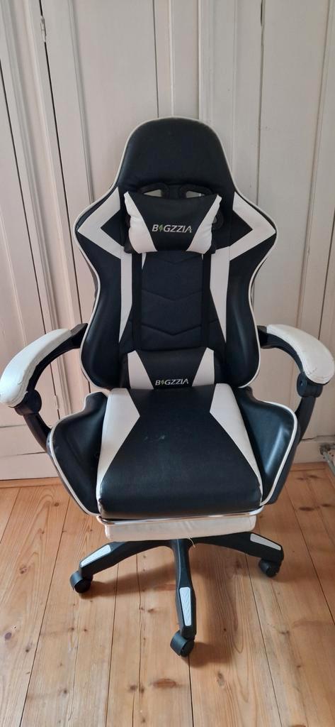 Gamestoel, Huis en Inrichting, Bureaustoelen, Zwart, Ophalen