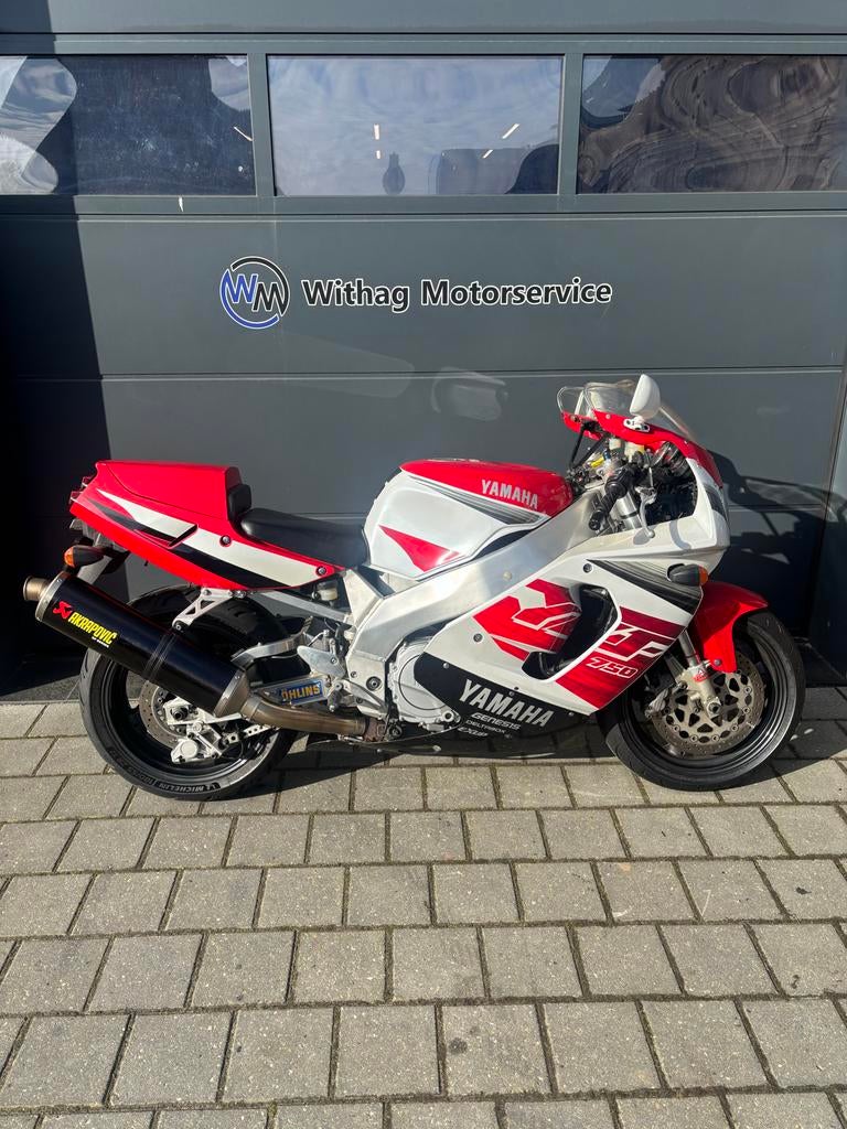 Yamaha YZF750R '97 39885km Akrapovic, Motoren, 750 cc, Sportuitlaat, 4 cilinders, Motorrijbewijs A