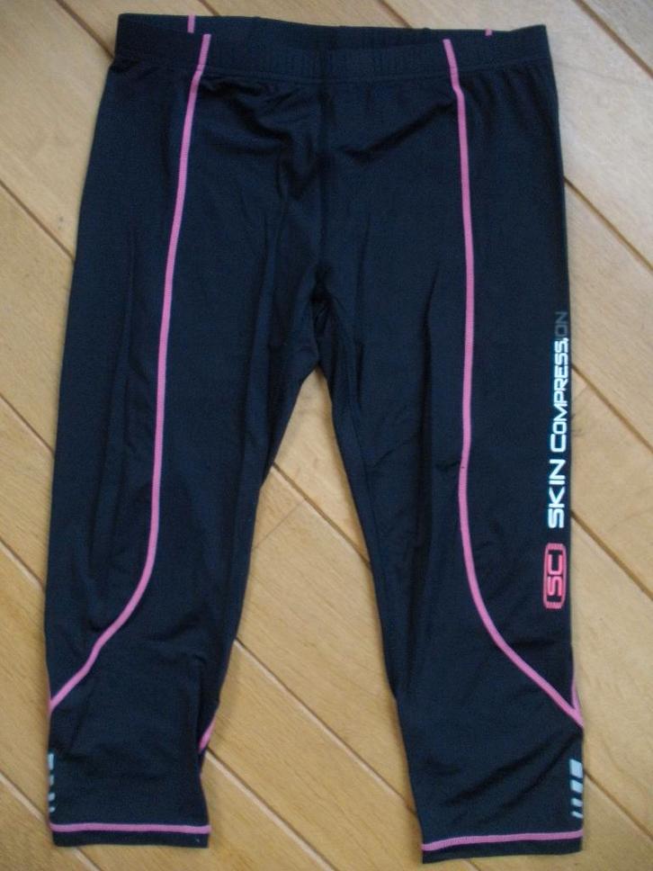 CRIVIT hardlooplegging zwart roze maat M, Kleding | Dames, Sportkleding, Zo goed als nieuw, Fitness of Aerobics, Maat 38/40 (M)