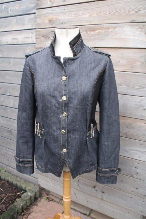 Jasje donkerblauw Elisa Cavaletti mt M Vaste prijs, Maat 38/40 (M), Zo goed als nieuw, Elisa Cavaletti, Jasje