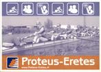 promotiekaart, roeivereniging, Proteus- Eretes, Delft, Verzenden, 1980 tot heden, Ongelopen, Sport en Spel