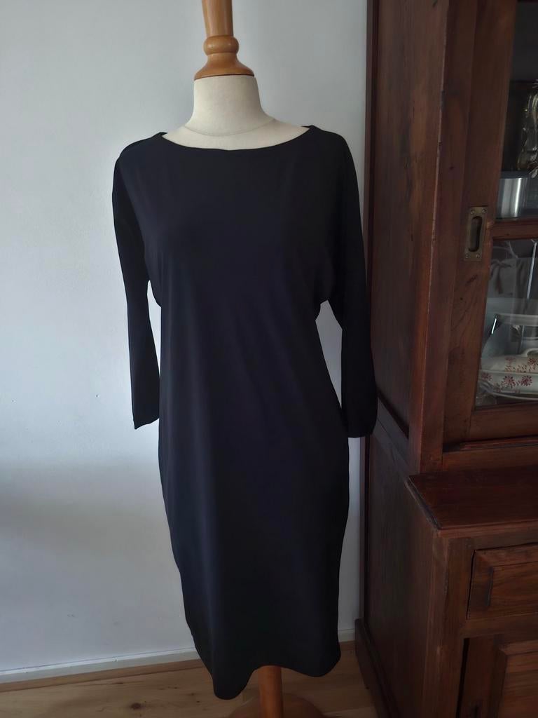 Traveljurk maat 38 LaDress blauwe jurk, Maat 38/40 (M), Blauw, Ophalen of Verzenden, Zo goed als nieuw