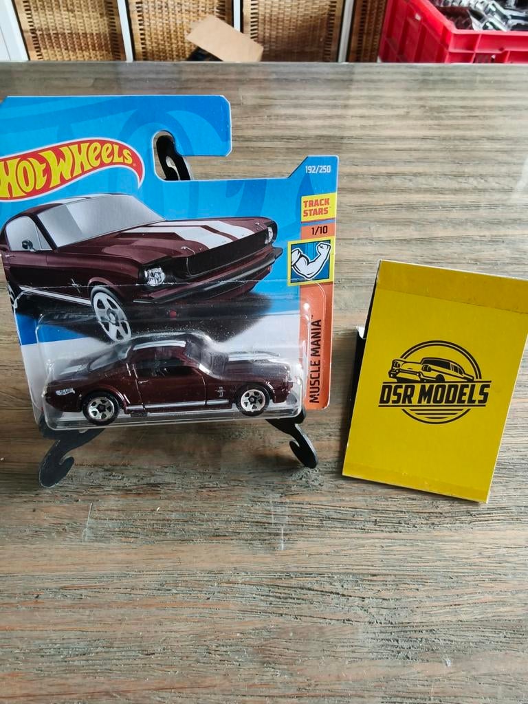 Hotwheels 1965 Ford Mustang 2+2 Fastback, S, Auto, R, Nieuw