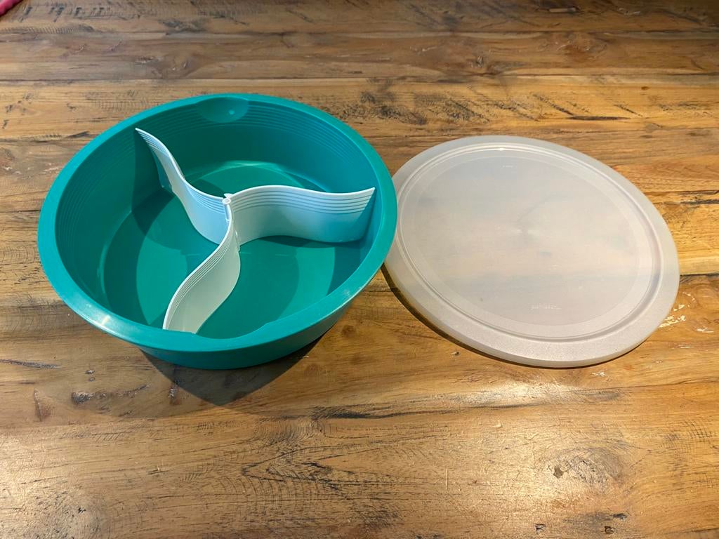 Tupperware schaal, Ophalen of Verzenden, Groen, Schaal