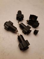 6 x Philips stekkerbussen vintage, Ophalen of Verzenden, Zo goed als nieuw