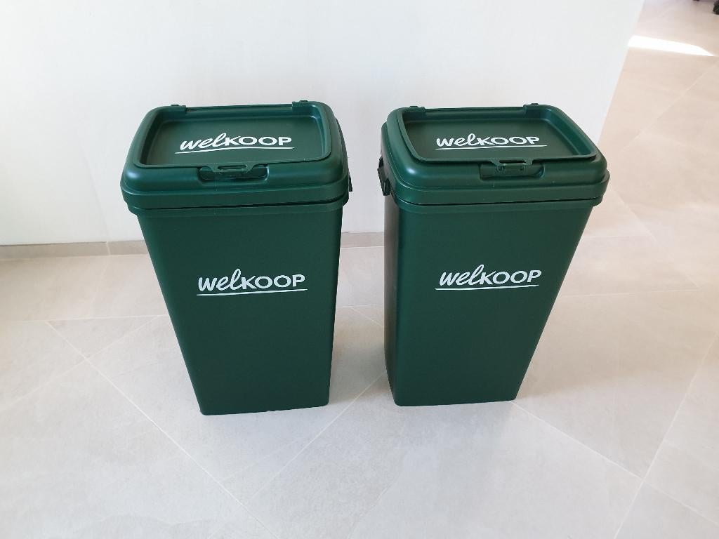 Voerton met deksel 53L, Ophalen, Hond