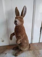 Geflockte nostalgische Paashaas, Ophalen of Verzenden, Zo goed als nieuw