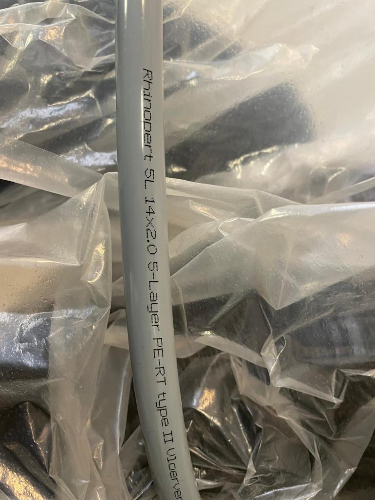 Vloerverwarming buis 14x2.0 Climatrix Rhinopert, Doe-het-zelf en Verbouw, Ophalen, Minder dan 30 cm, Overige typen, Nieuw