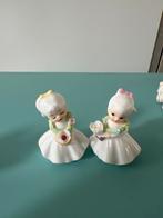 Twee Napco porseleinen beeldjes van meisjes, Ophalen of Verzenden