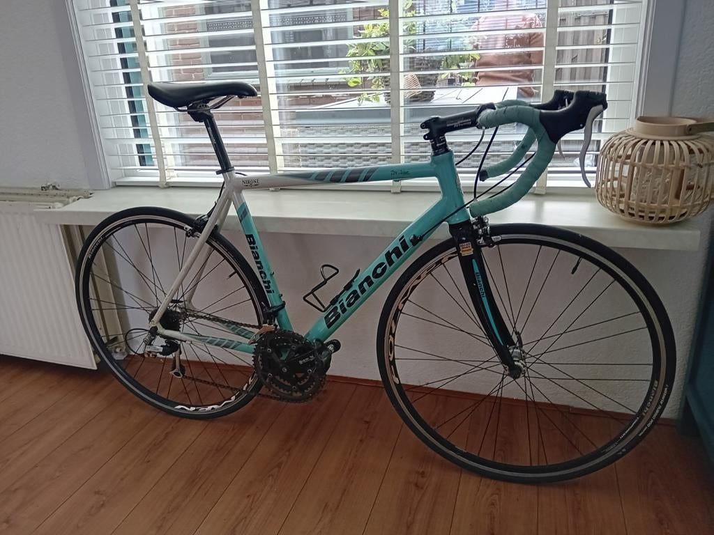 Bianchi via Nirone Aluminium 7 (frame 54 cm) Dirk Visbeek, Fietsen en Brommers, Gebruikt, Aluminium, Meer dan 20 versnellingen