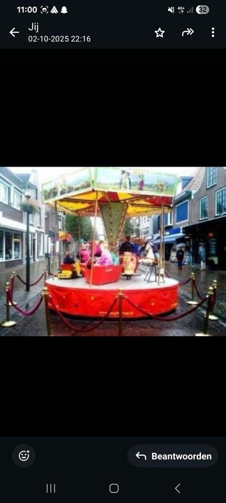 Draaimolen opknapper met logboek - Lang stilgestaan, Verzamelen, Ophalen of Verzenden