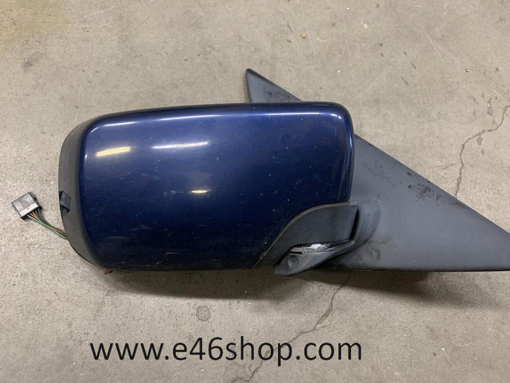 SPIEGEL BMW E46 COMPACT MYSTIC BLEU RECHTS, Auto-onderdelen, Spiegels, BMW, Gebruikt, Ophalen of Verzenden