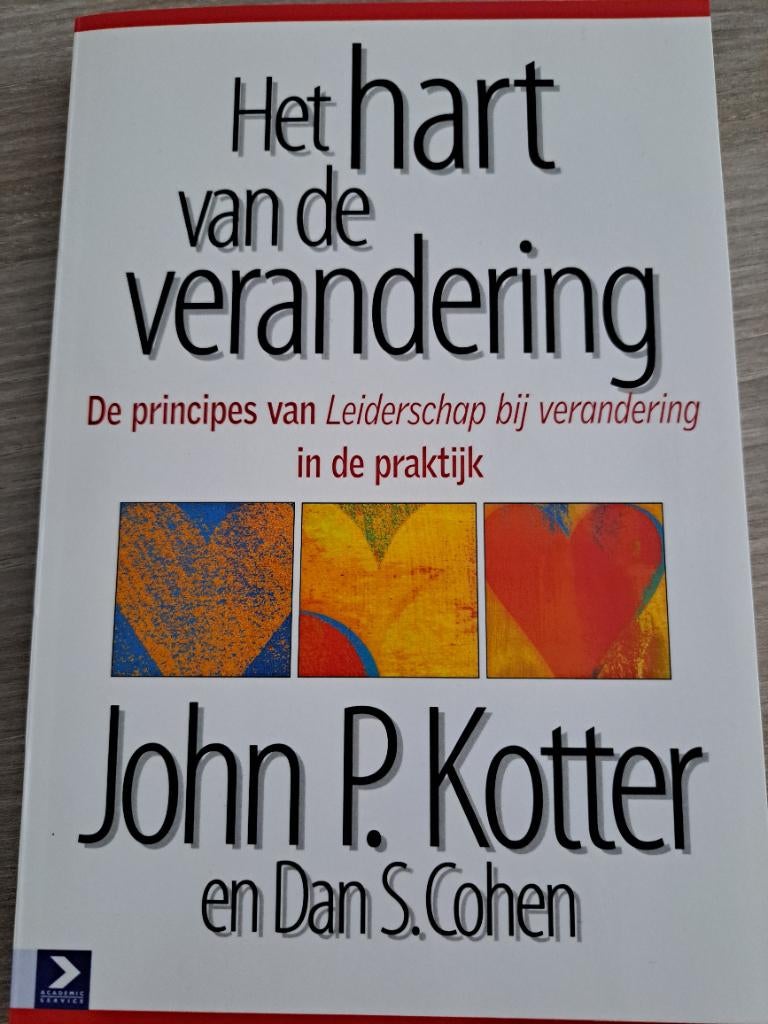 Het hart van de verandering, Ophalen, Nieuw, Management, Diverse