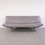 ACTIE!! 1x Leolux Tango 3-zits/223cm Bank Grijs - Gepolijst, Niet ingevuld, Niet ingevuld, Driepersoons, 75 tot 100 cm