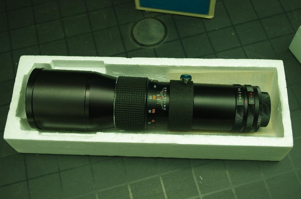 Tokina schroefdraad automatic lens 400mm F6.3, Audio, Tv en Foto, Fotografie | Lenzen en Objectieven, Ophalen of Verzenden, Zo goed als nieuw