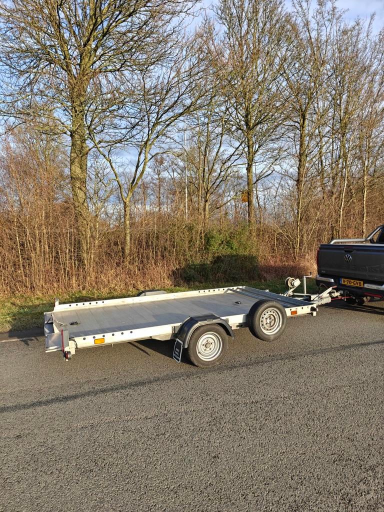 JCS kantelbare auto aanhanger, Ophalen of Verzenden, Zo goed als nieuw