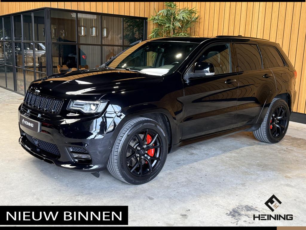 Jeep Grand Cherokee 6.4 V8 SRT8. Grijs Kenteken. Navi. Apple, Auto's, Bestelauto's, Gebruikt, Zwart, Bi-Xenon koplampen, Bedrijf