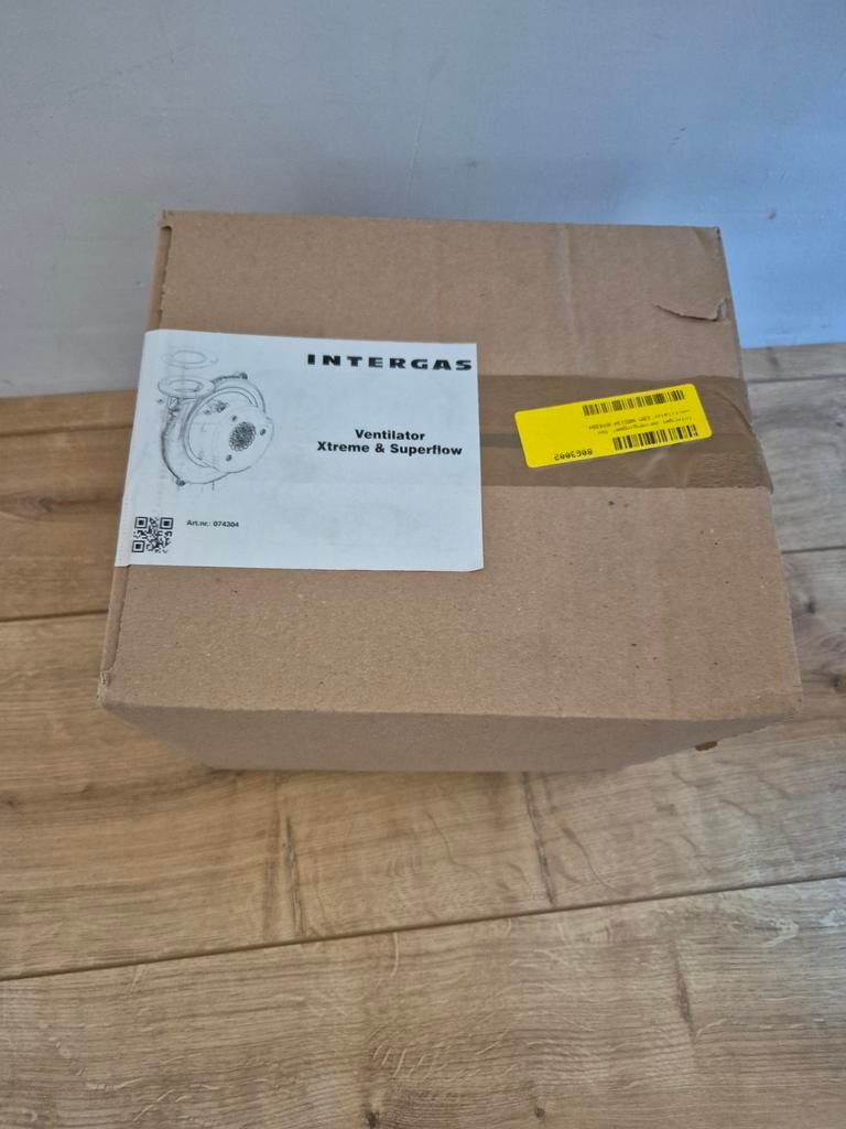 Ventilator Intergas Xtreme 074304 NIEUW, Doe-het-zelf en Verbouw, Verwarming en Radiatoren, Ophalen of Verzenden, Nieuw, Hoog rendement (Hr)