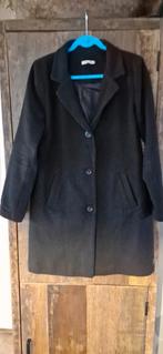 Prachtige zwarte tussenjas van Angelle Milan, Ophalen of Verzenden, Zo goed als nieuw, Maat 46/48 (XL) of groter, Zwart