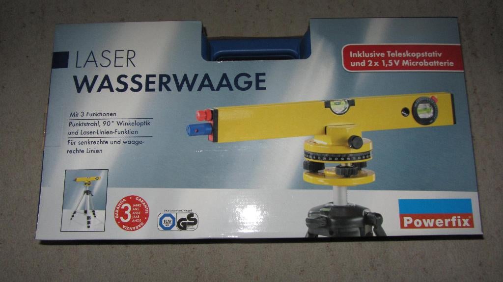 laser Waterpas nieuw, Doe-het-zelf en Verbouw, Ophalen of Verzenden, Nieuw, Overige meters