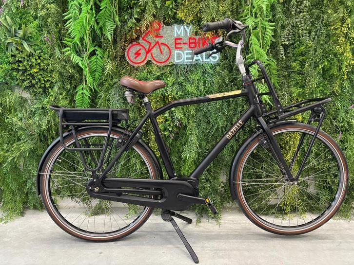 Gazelle HeavyDuty – Bosch Active Line -  Transportfiets 59cm, Fietsen en Brommers, Elektrische fietsen, Zo goed als nieuw, Gazelle