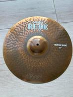Twee Paiste Rude bekkens te koop 17” en 18”, Ophalen of Verzenden, Zo goed als nieuw, Overige merken