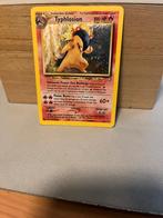 Typhlosion 17/11 neo genesis, Verzenden, Zo goed als nieuw, Losse kaart, Foil