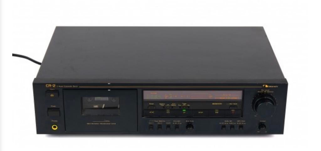 Nakamichi CR-2 Cassettedeck, Audio, Tv en Foto, Cassettedecks, Ophalen of Verzenden, Enkel, Overige merken, Tiptoetsen
